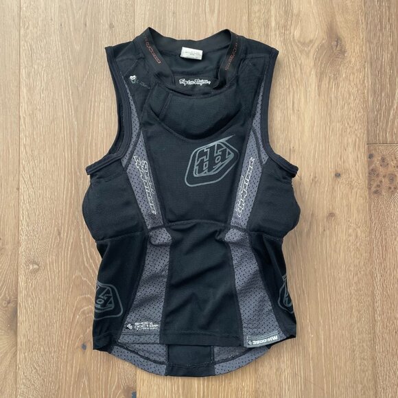 Troy Lee Designs Vest Youth Medium Ultra Protective UPV3900 Black Biking MTB - Picture 5 of 12